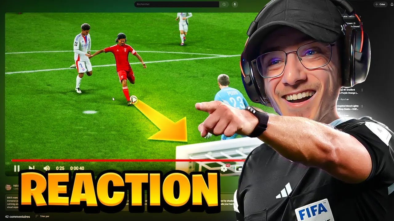 JE RÉAGIS à vos PLUS BEAU CLIPS sur EA FC 25 !