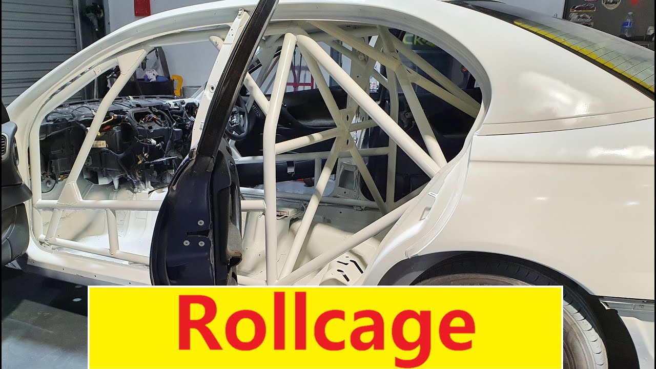 Very Cheap Race Car build Episode 2, making a Roll Cage at KCK Racing Australia