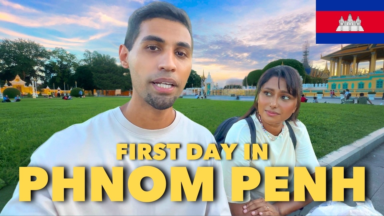 We Didn't Expect This in PHNOM PENH, CAMBODIA (First Impressions)