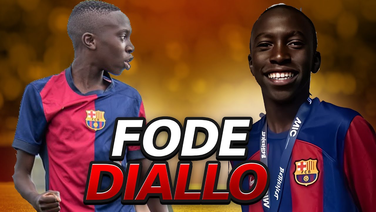 Fode Diallo ●  Skills, The Best Striker for FC Barcelona Goals & Assist