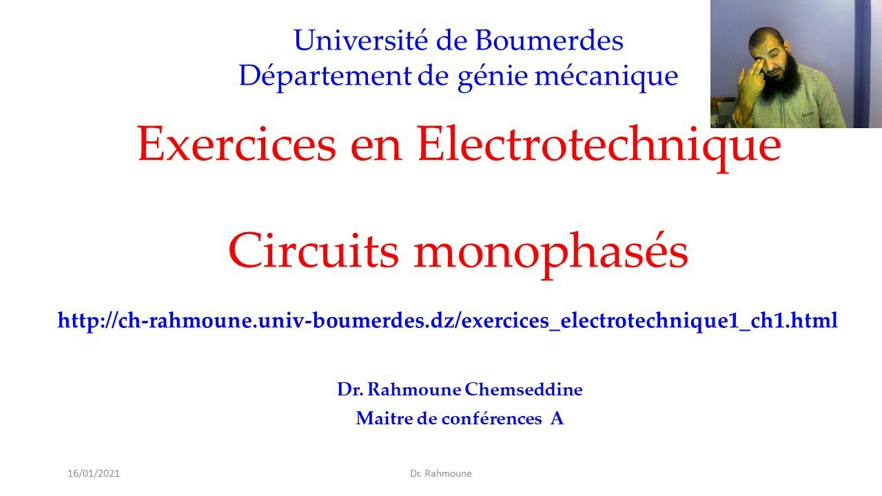 Exercice 2 Circuits Monophasés