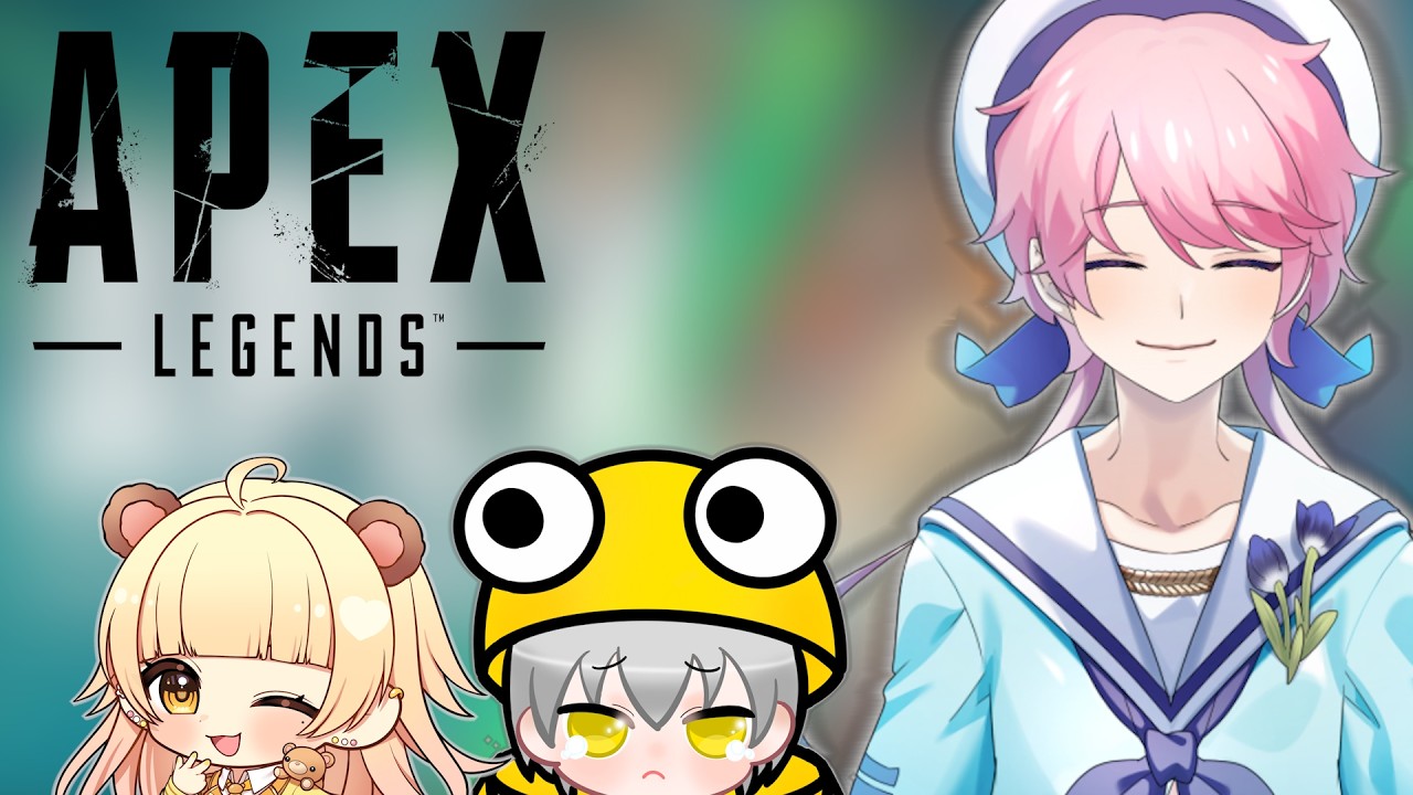 【ApexLegends】お久しぶりなメンバー w/リタ君、れなぷーさん　【#男性vtuber 】