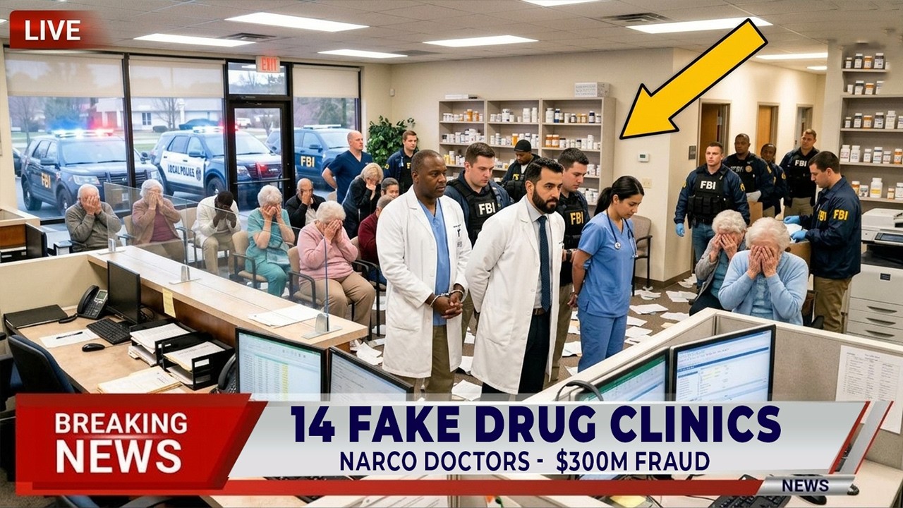 FBI RAID  FAMOUS CLINIC &mdash; $300M Healthcare Fraud Turned Drug Pipeline