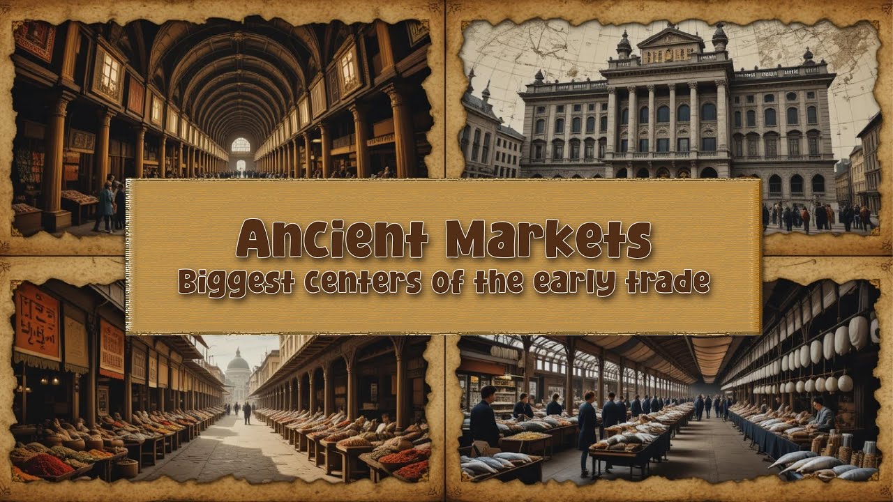 Unveiling the Ancient Markets:A Journey Through Time #OldestMarkets #AncientTrade #historicalfacts