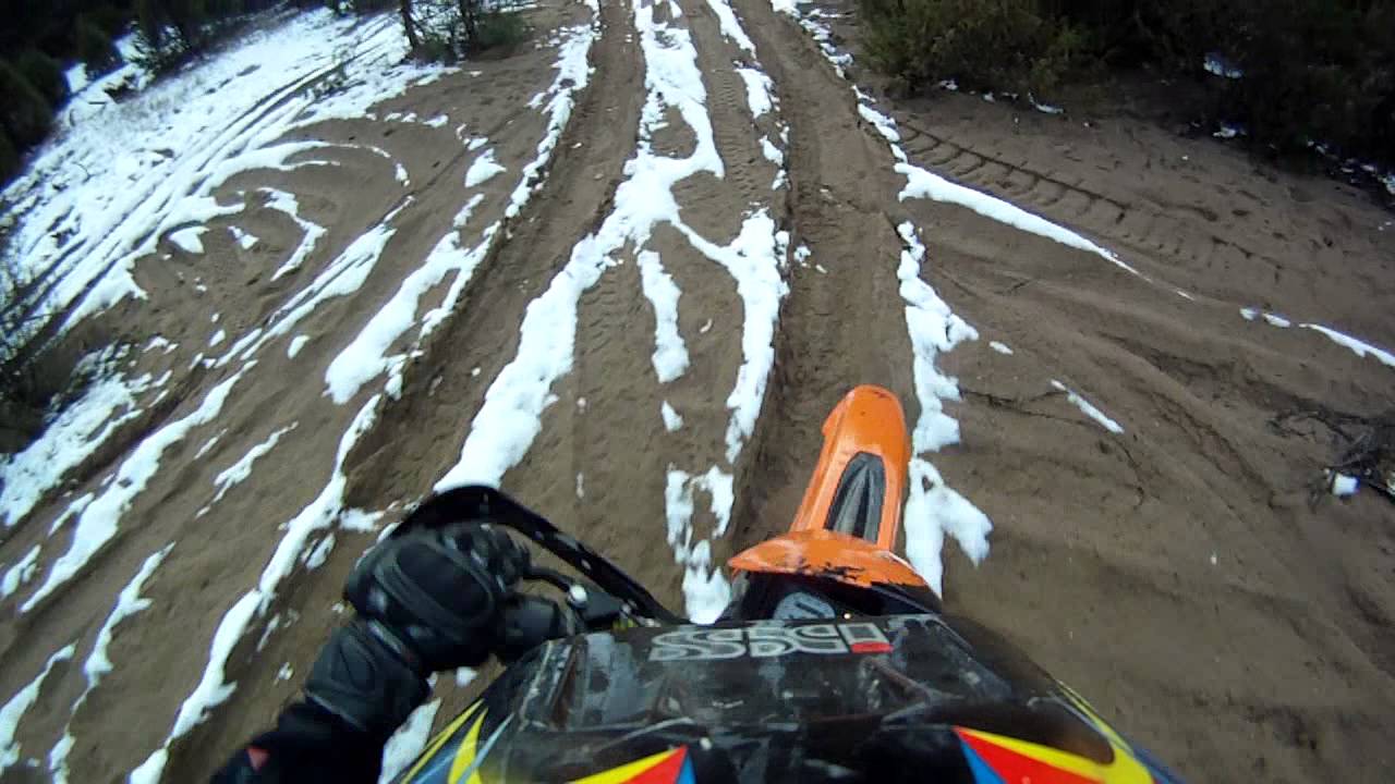 ktm lc4 400 na ogrodniczkach