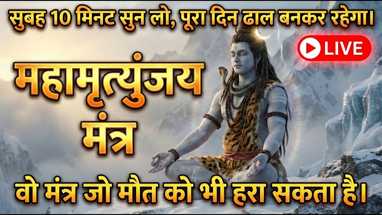 Mahamrityunjay Jaap Mantra A Journey for Healing and Protection #mahamrityunjaya #महामृत्युंजयमंत्र