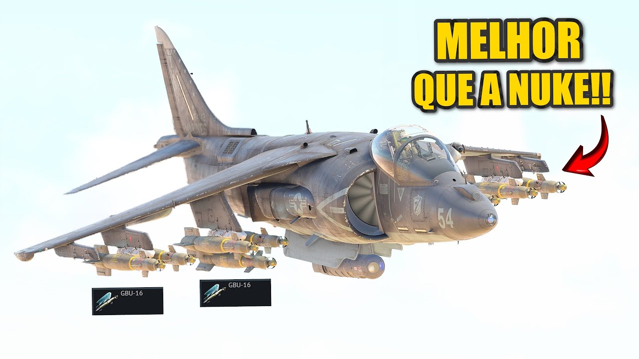 10 Minutos Satisfarios De um Jato Americano ATACANDO o Solo! - Warthunder PT - BR