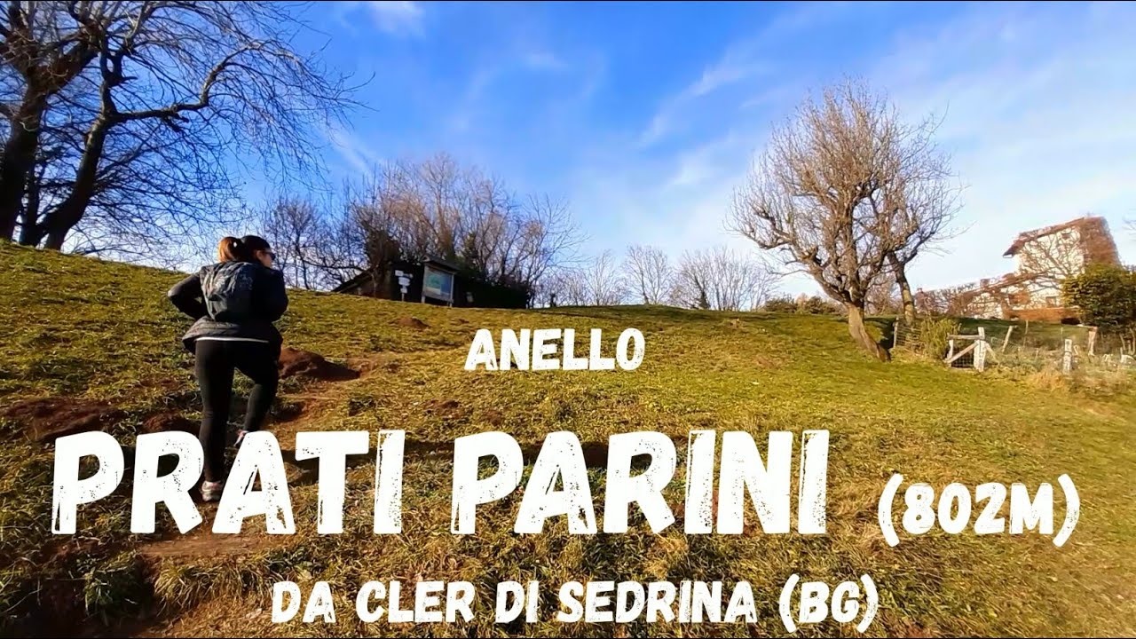 (R115) Prati Parini (802m) e (R116) Nido dei Falchi (687m) ad anello da Cler (BG) #walking #hiking