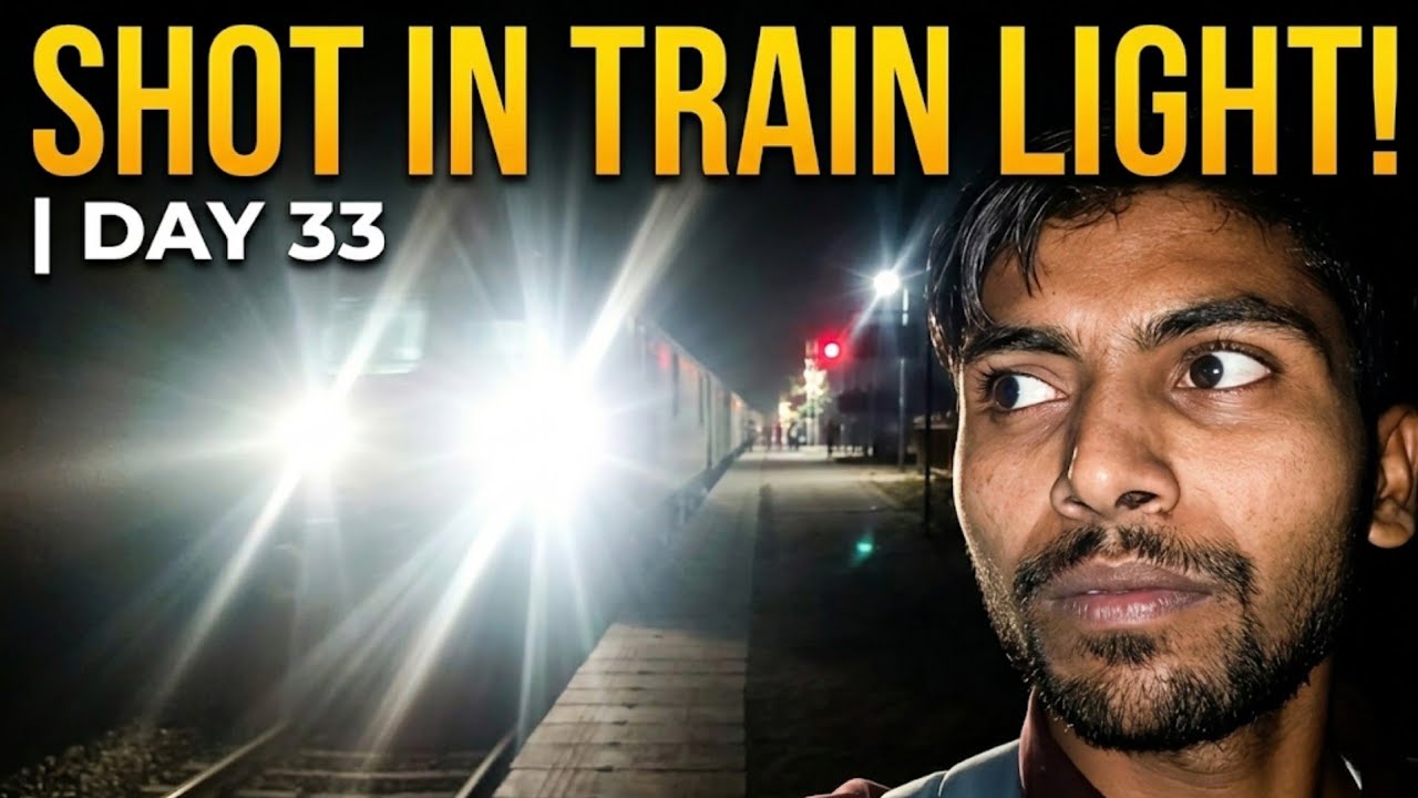 Shot This in Train Headlight | Day 33