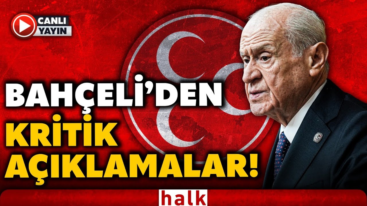 #CANLI MHP Lideri Devlet Bahçeli'den Grup Toplantısında Çarpıcı Açıklamalar | Suriye, SDG, ABD...