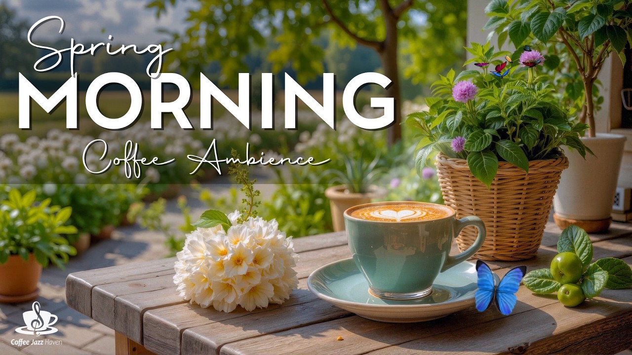 Spring Morning Bossa Nova With Coffee Ambience for a Calm Mind and Gentle Start Today