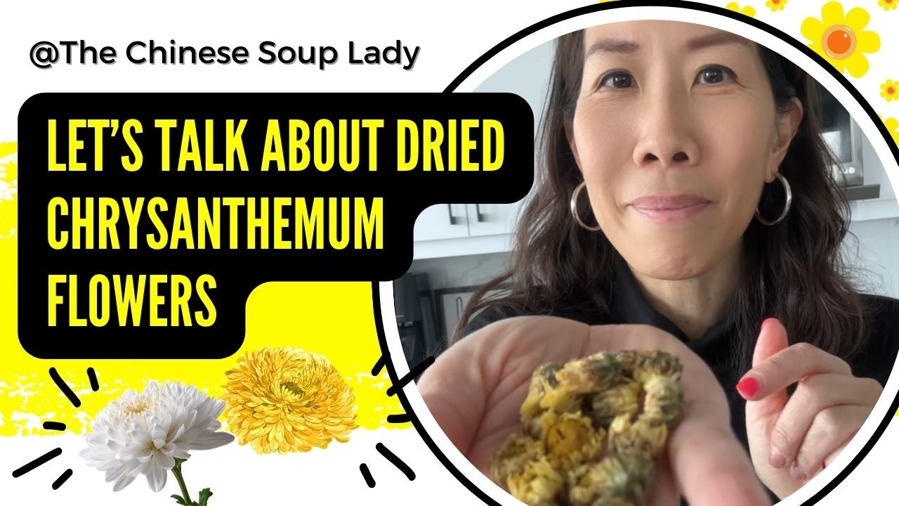 Let's talk about dried chrysanthemum flowers in TCM