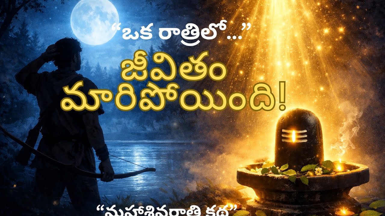 ఒక రాత్రిలో జీవితం మారింది! | మహాశివరాత్రి కథ | Kids Story