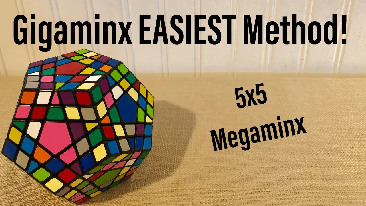 Гигаминкс — самый простой метод! (Мегаминкс 5x5)