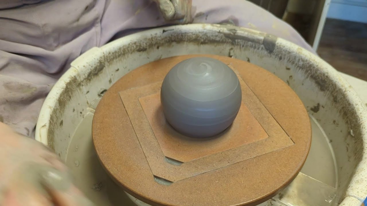 Watch Me Make a Sphere - Part 1 - Throwing on the Potters Wheel