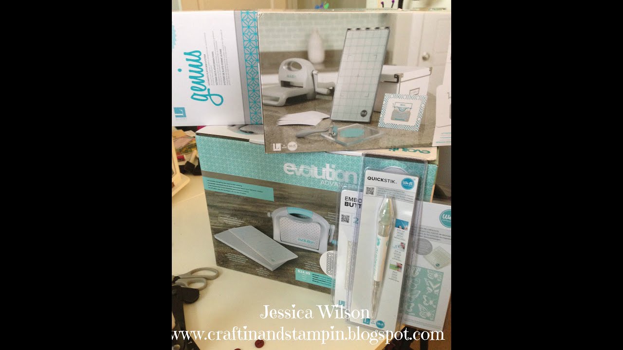 Unboxing & Practicing the Evolution Advanced with CTMH Embossing Folder & Jaded Blossom Dies!
