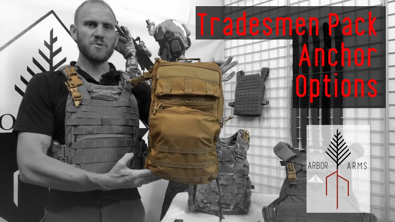 Attachment Options for the Tradesmen Multirole Assault Pack