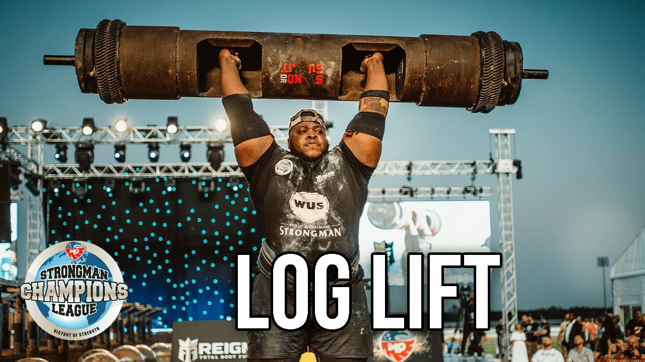 Iron Biby Wins The World&rsquo;s Ultimate Strongman 180KG Log Lift | Strongman Champions League