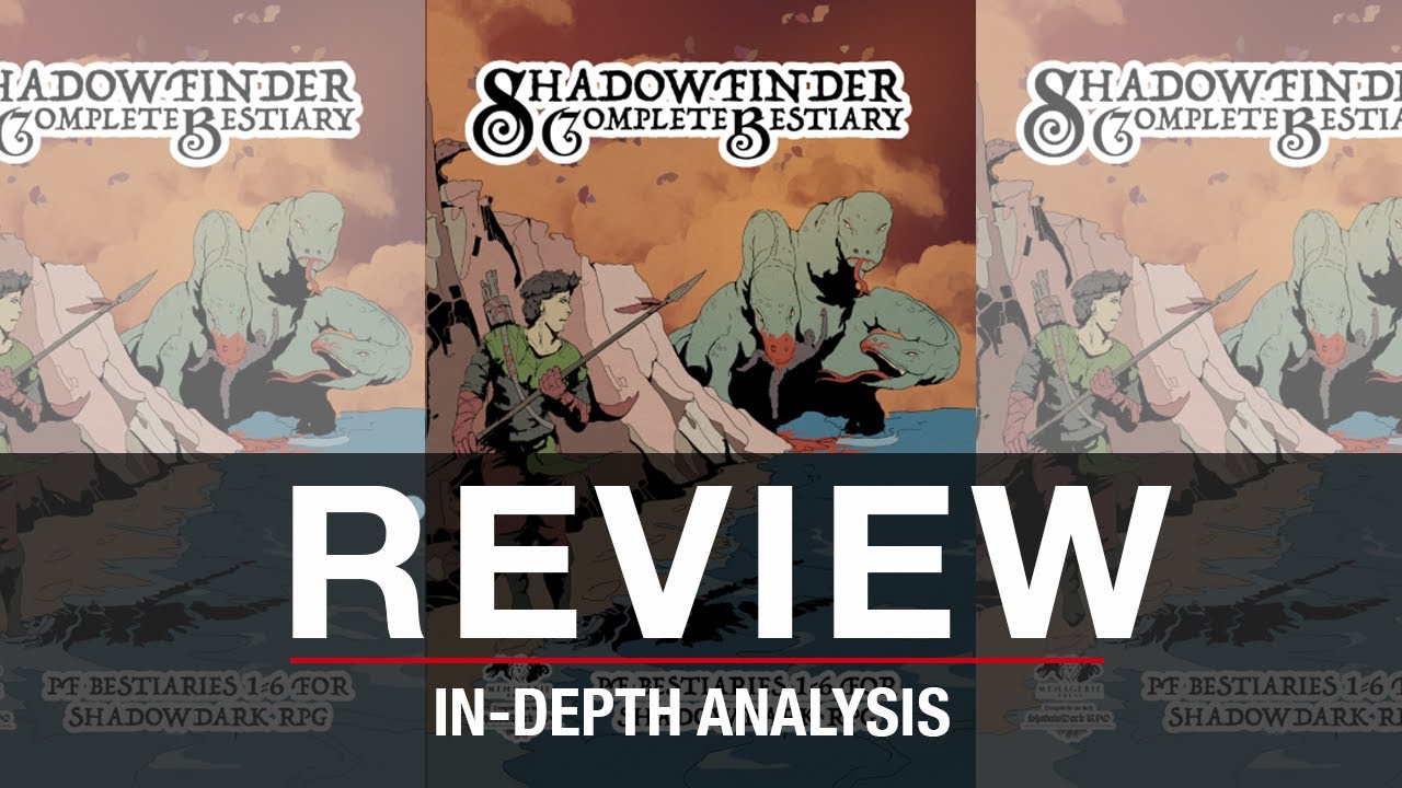 Обзор Shadowfinder &mdash; ВСЕ 6 бестиариев Pathfinder преобразованы для Shadowdark!