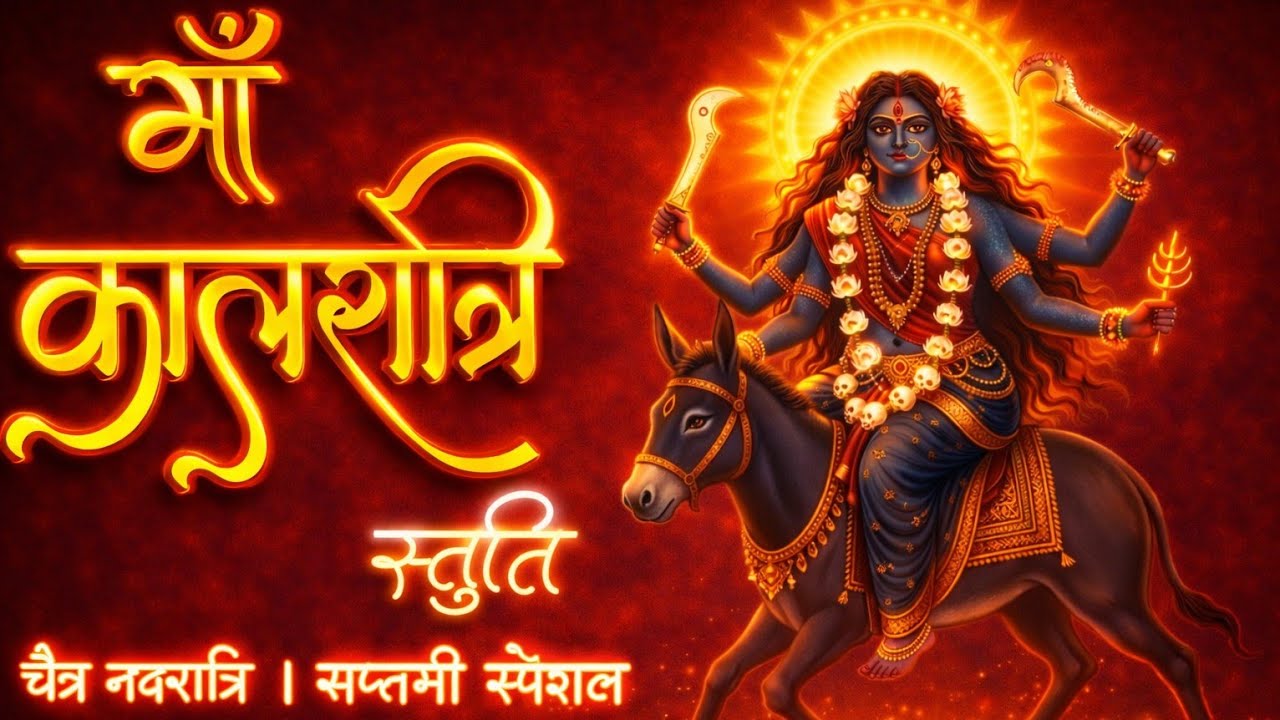 माँ कालरात्रि स्तुति | Navratri Special 2026 | Navratri Day 7 Bhajan | Blessings & Peace
