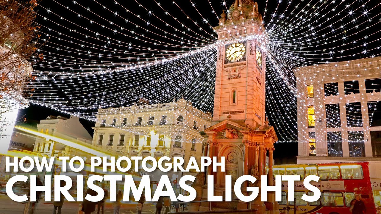 How to Photograph Christmas Lights