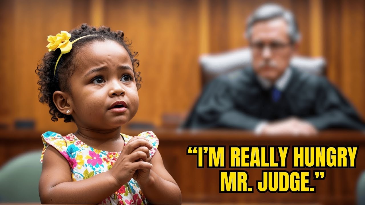 Black Girl Interrupts Strict Judge ‘I’m Hungry’ — The Courtroom Goes Silent!