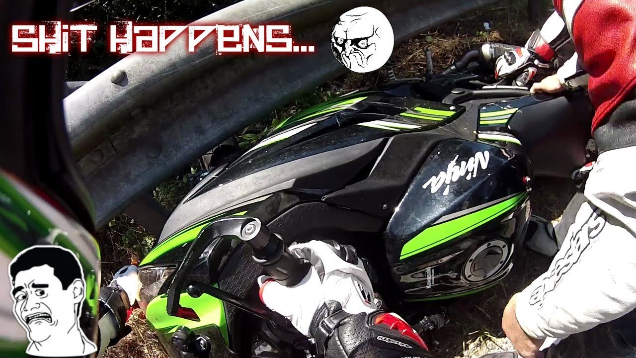 14#Motovlog - Cadute, perdita di pezzi e automobilisti che guidano da cani! Giornata da dimenticare!