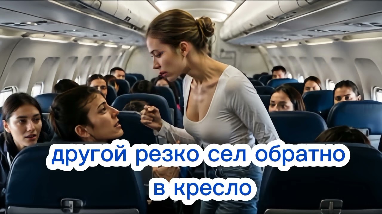 Бандиты оскорбили стюардессу... не зная, кто сидит рядом!