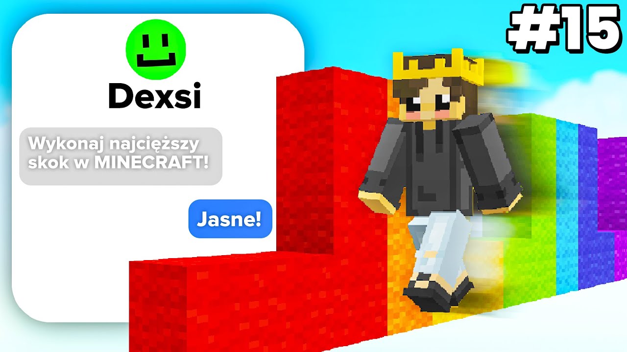 Napisałem do 100 YOUTUBERÓW o NIEMOŻLIWE WYZWANIA w MINECRAFT