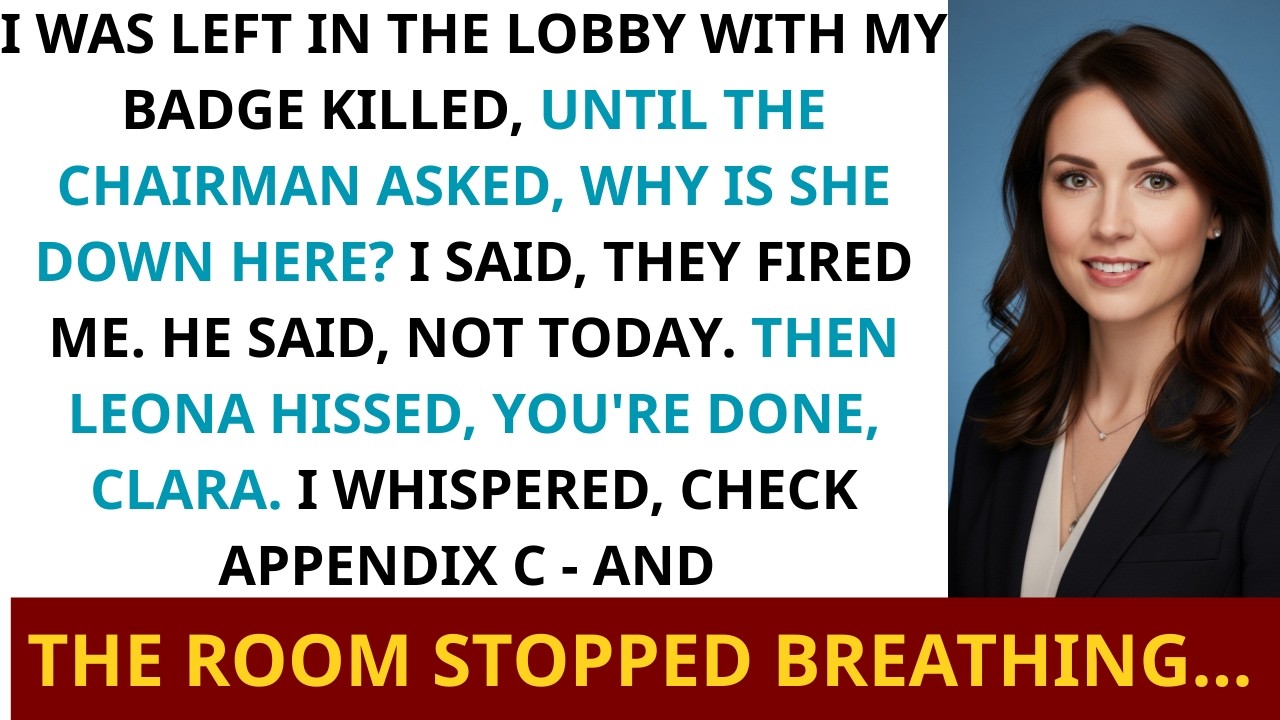 My Boss Left Me In The Lobby — The Chairman Asked One Question