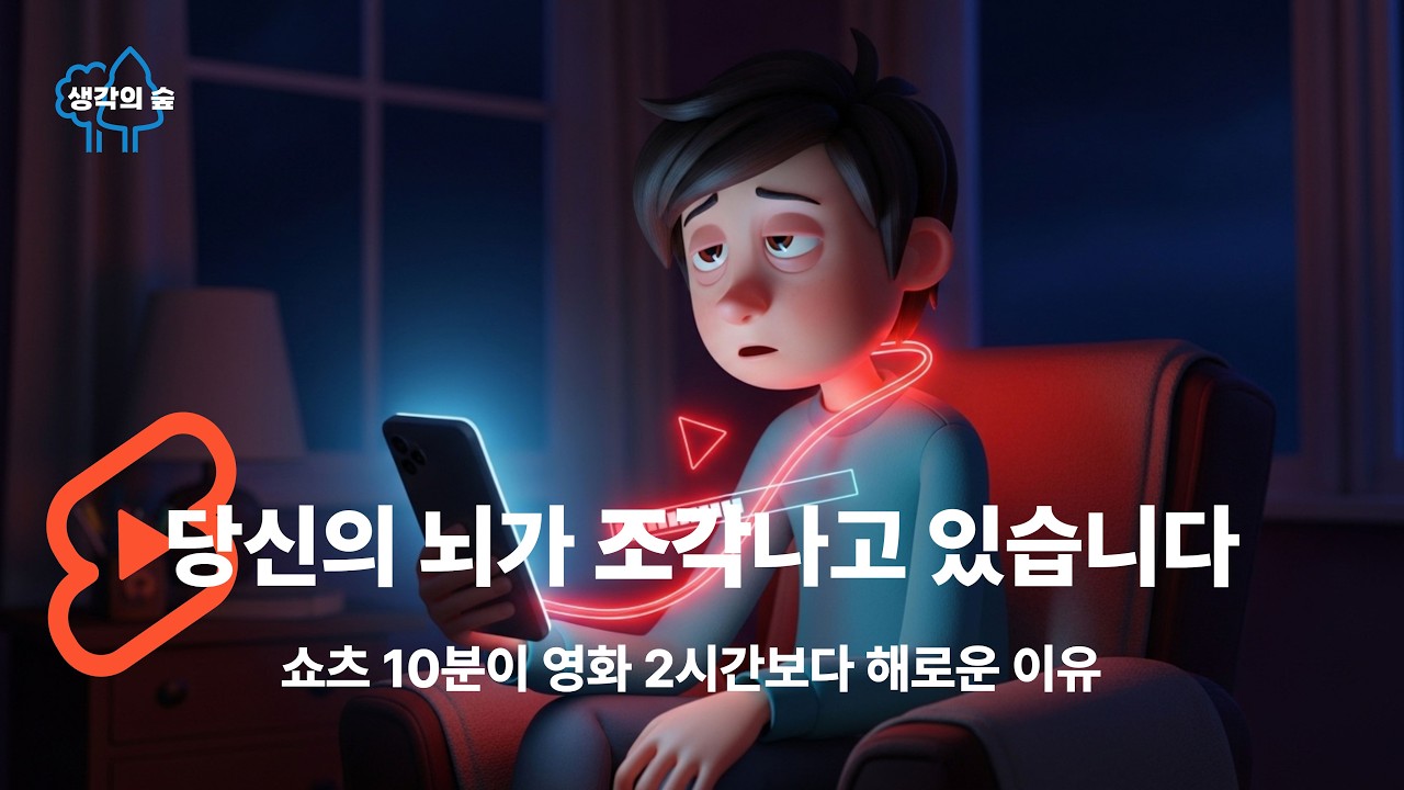분명 잠깐 보려 했는데... 당신의 뇌가 쇼츠에 '사육'당하고 있다는 3가지 증거