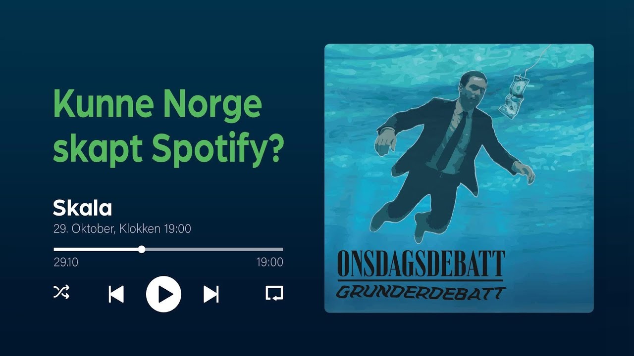 Onsdagdebatt: Kunne Norge skapt Spotify?