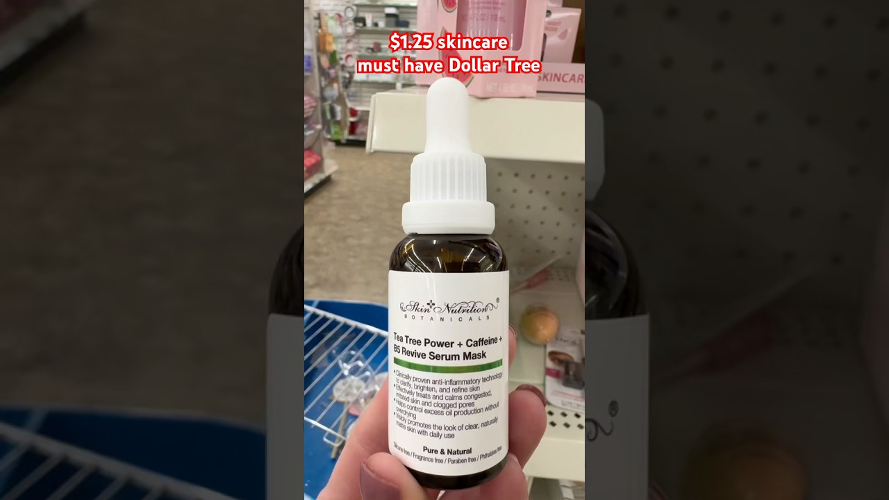 🚨$1.25 Must Have Dollar Tree finds #dollartreehaul #dollartree #skincare #shopping