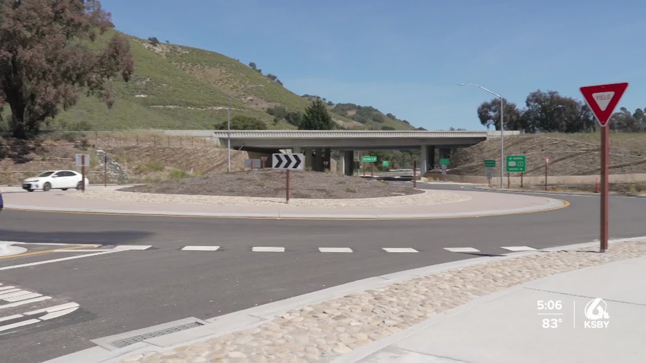 Ceremony celebrates completion of Avila Beach roundabout