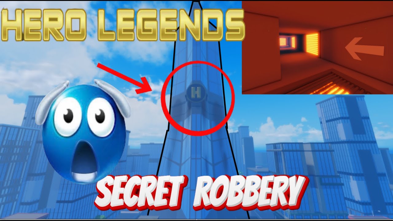 *NEW* Secret ROBBERY LOCATION in HERO LEGENDS (best robbery) roblox