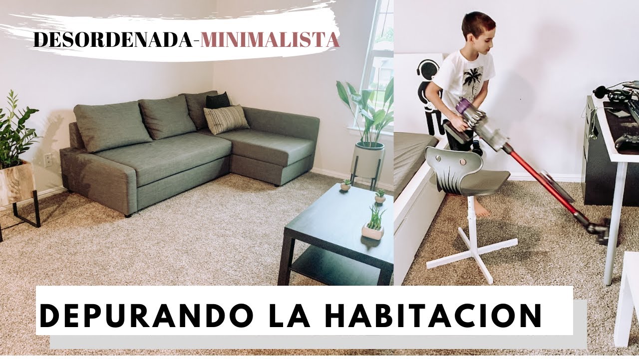 de DESORDENADA a MINIMALISTA | depurando la habitación de mi hijo