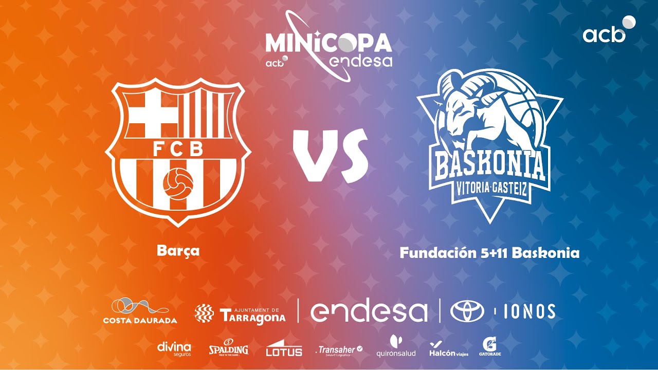 🔴 DIRECTO: Barça - Fundación 5+11 Baskonia | Minicopa Endesa Tarragona 2023
