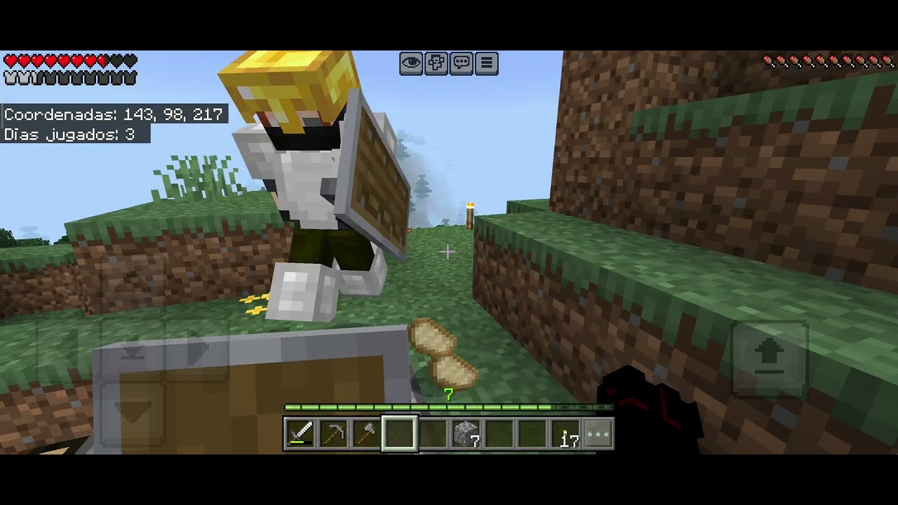 Parte 2 jugan Minecraft