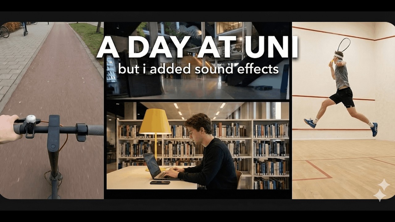 My university experience (but with meme sound effects)