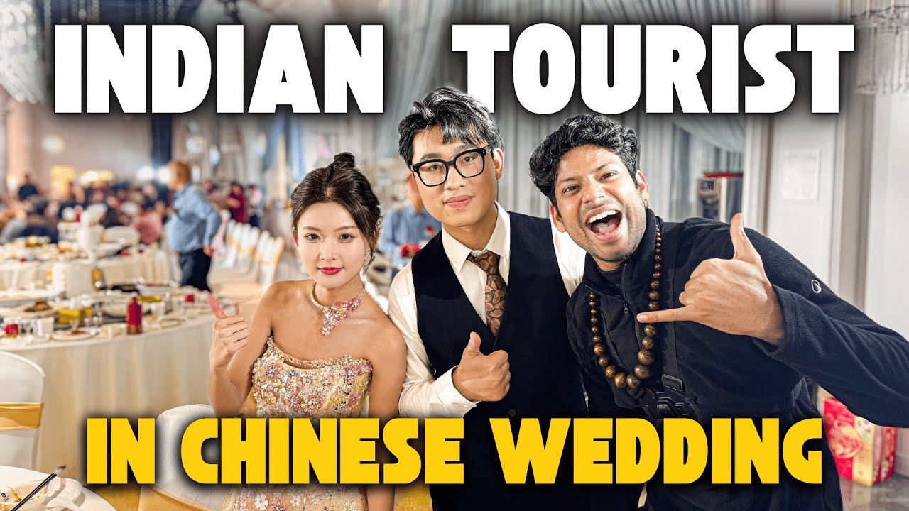 Indian Tourist Became Celebrity in a Chinese Wedding 🇨🇳