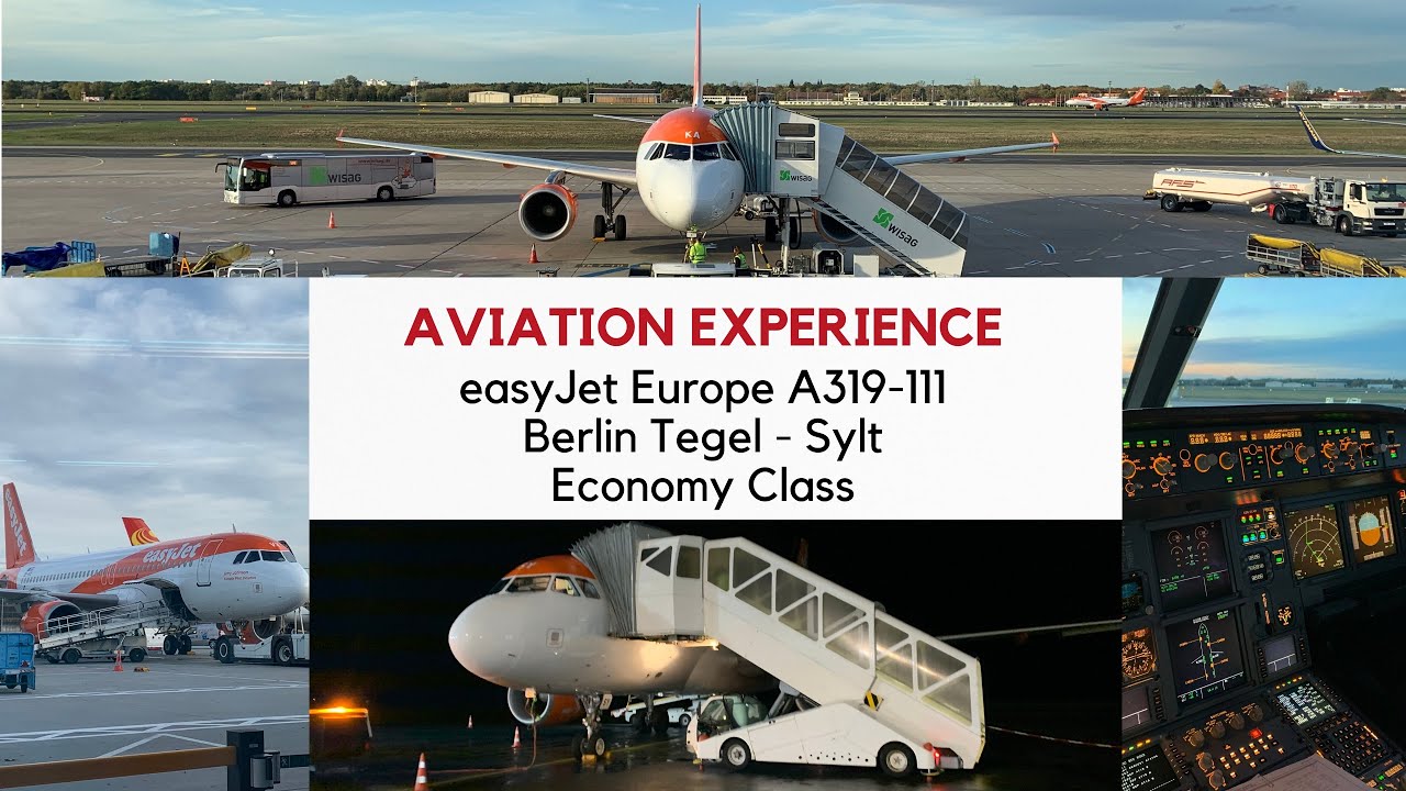 EASYJET TO SYLT?! ✈FLIGHT REPORT✈ easyJet A319 Berlin TXL - SYLT