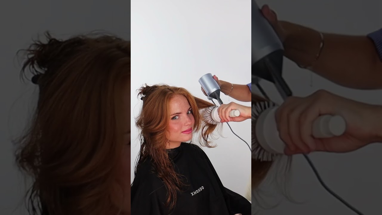 Как высушить феном стрижку &laquo;бабочка&raquo;!! 🦋✂️