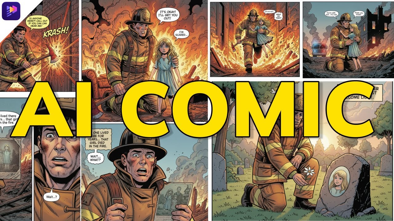 How to Create AI Comic Books with Consistent Characters | AI Comic Book Creator