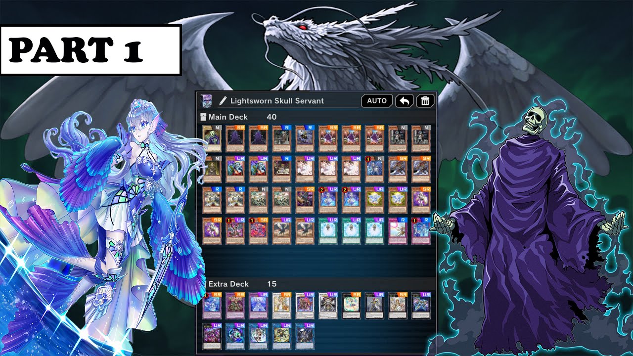 [PART 1] LIGHTSWORN SKULL SERVANT DECK 2025! REIGN OF THE SKULL KING! on Yu-Gi-Oh! Master Duel