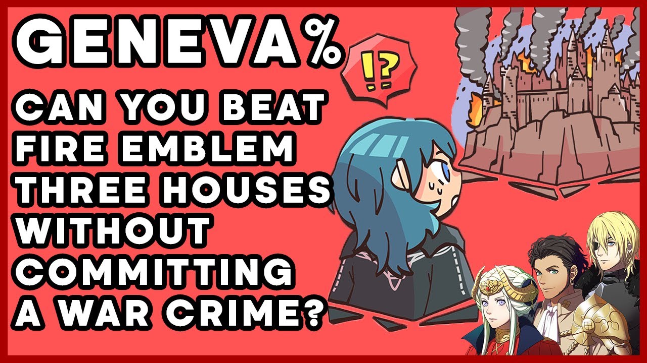 Can you beat Fire Emblem Three Houses without committing a war crime?