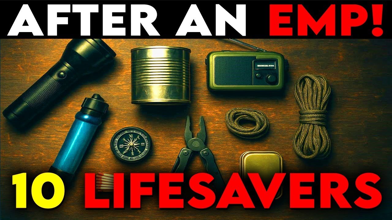 After an EMP: 10 Dollar Store Items That Could Save Your Life!