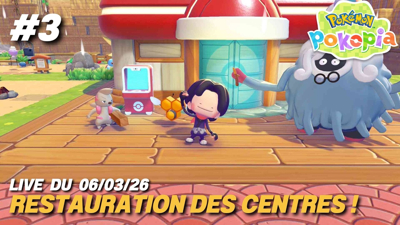 Restauration des centres ! - Pokémon Pokopia #3