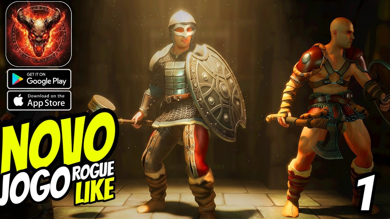 Novo jogo de sobrevivência - Blade of Shadows rogue like (Android ios) - gameplay passo a passo 