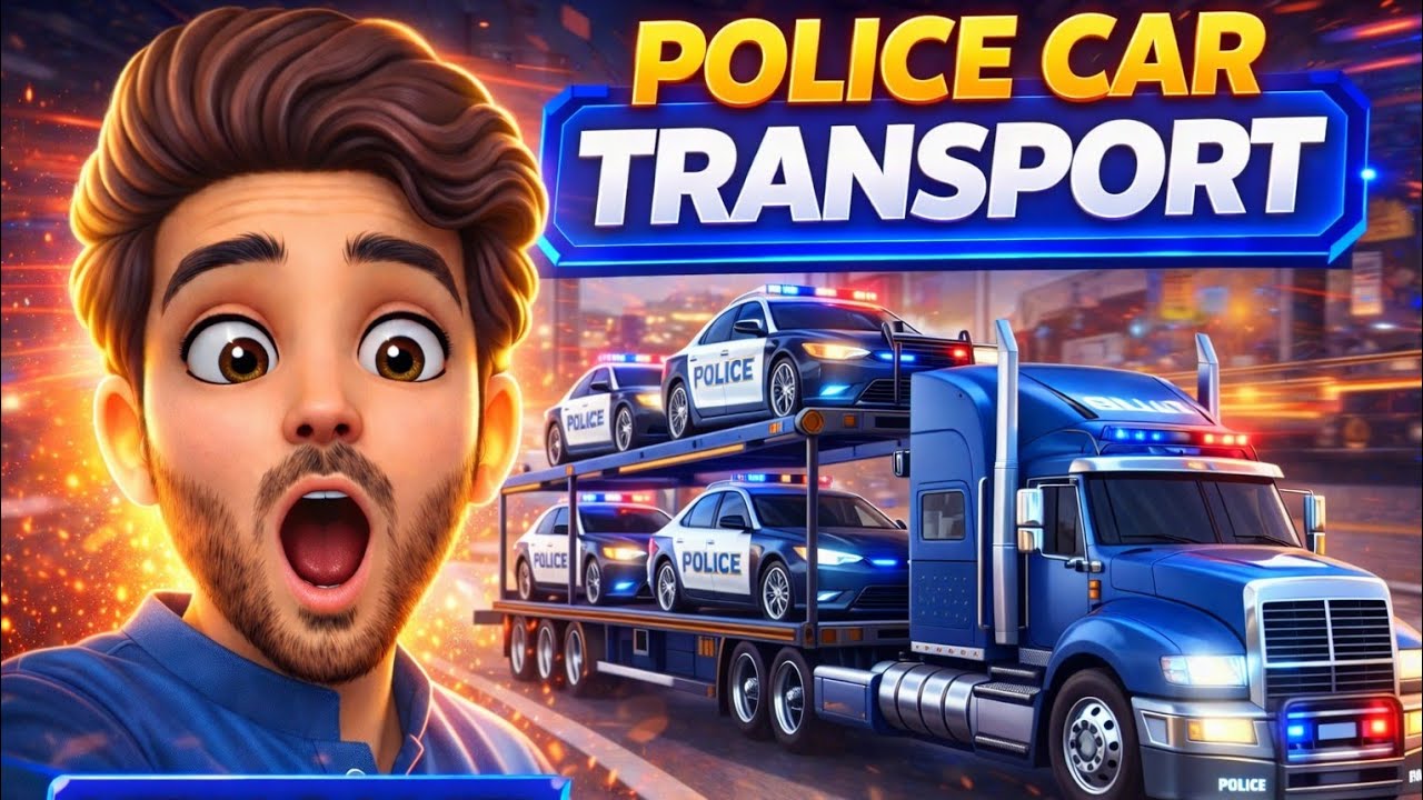 I Drive all police car and transport and I drive airplane in this and TANK game(police transport)