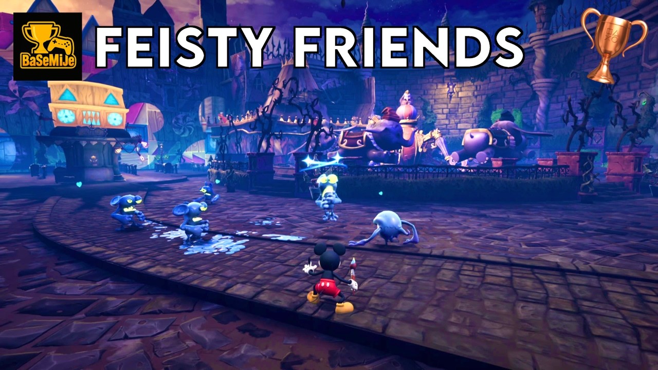 Epic Mickey: Rebrushed | How to Have a Total of 5 Blotlings Painted Simultaneously